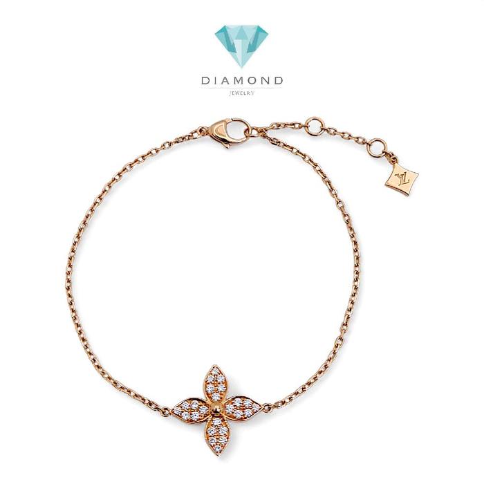 Ldylle Diamond Bracelet 18K / Gelang Berlian Ldylle 18K / Diamond Jewelry 135GBD55800AB-HT