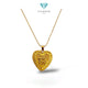 Yellow Gold Heart Pendants 23K / Liontin Emas Hati 23K / Diamond Jewelry / 179LMSWP2