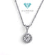 Pendant Hello Diamond 18K / Liontin Berlian Hello 18K / Diamond Jewelry 396LB800LS-HT