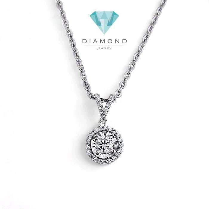 Pendant Hello Diamond 18K / Liontin Berlian Hello 18K / Diamond Jewelry 396LB800LS-HT