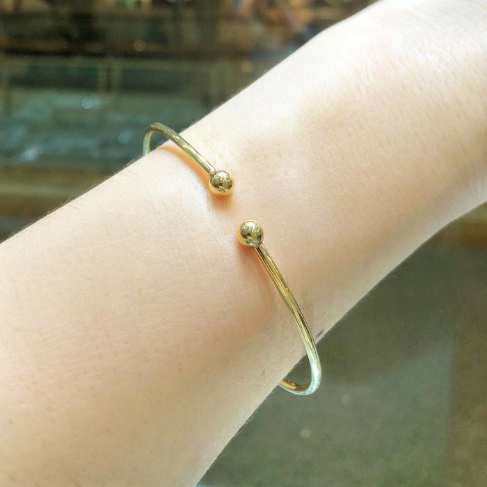 Gelang Emas Small Duo Ball 700K-Diamond Jewelry-181GMSLS-HT