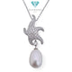 Liontin Star Diamond Pearl 18K / Diamond Jewelry