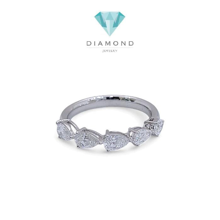 Listring Pear Diamond Ring 18K / Cincin Listring Pear Berlian 18K / Diamond Jewelry 375CB1575ANANLS HT