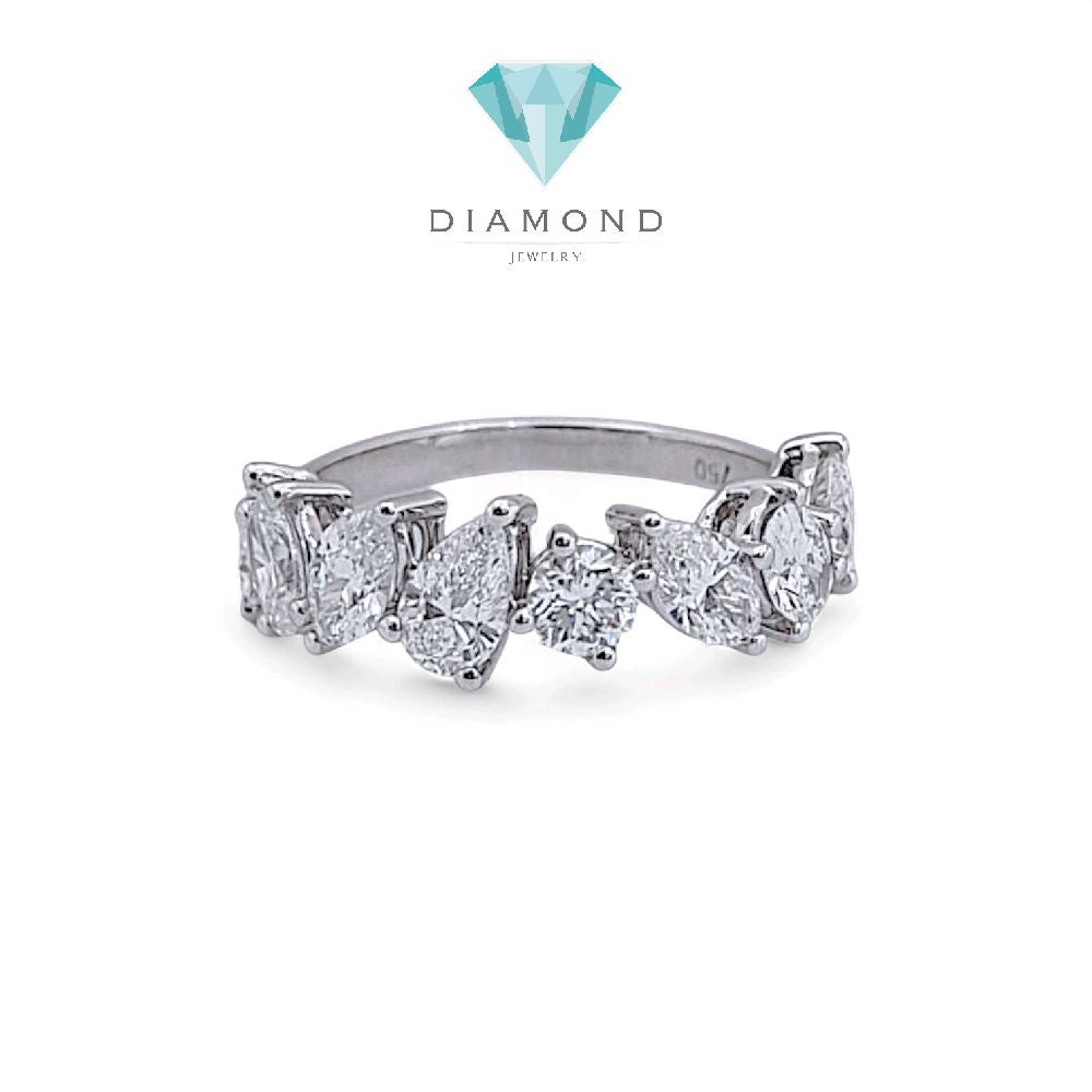 Fancyshape Diamond Ring 18K / Cincin Berlian Fancyshape 18K / Diamond Jewelry 372CB2900PRLS-HT