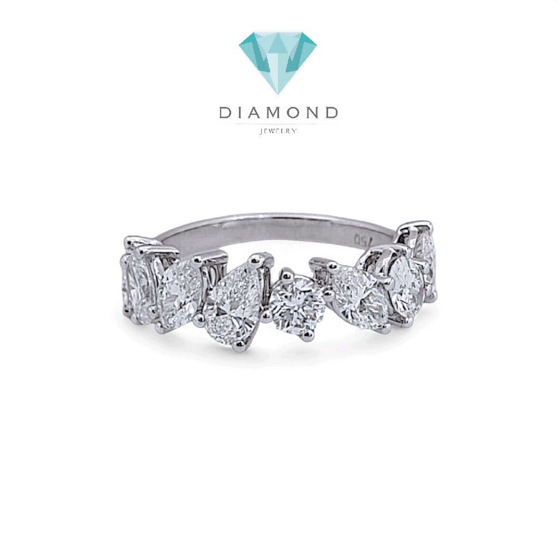 Fancyshape Diamond Ring 18K / Cincin Berlian Fancyshape 18K / Diamond Jewelry 372CB2900PRLS-HT