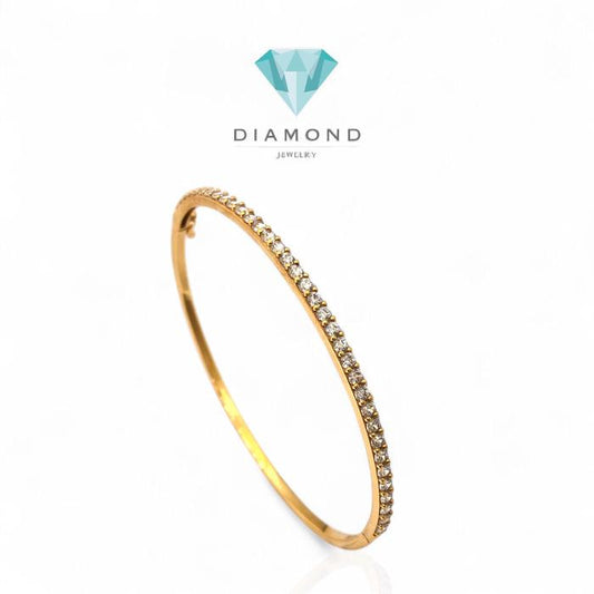 Gelang Emas Bangle listring tennis16K Model Tennis Diamond Jewelry