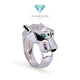 Panther Diamond Ring 18K / Cincin Panther Berlian 18K / Diamond Jewelry 18CBD1800RB-HT