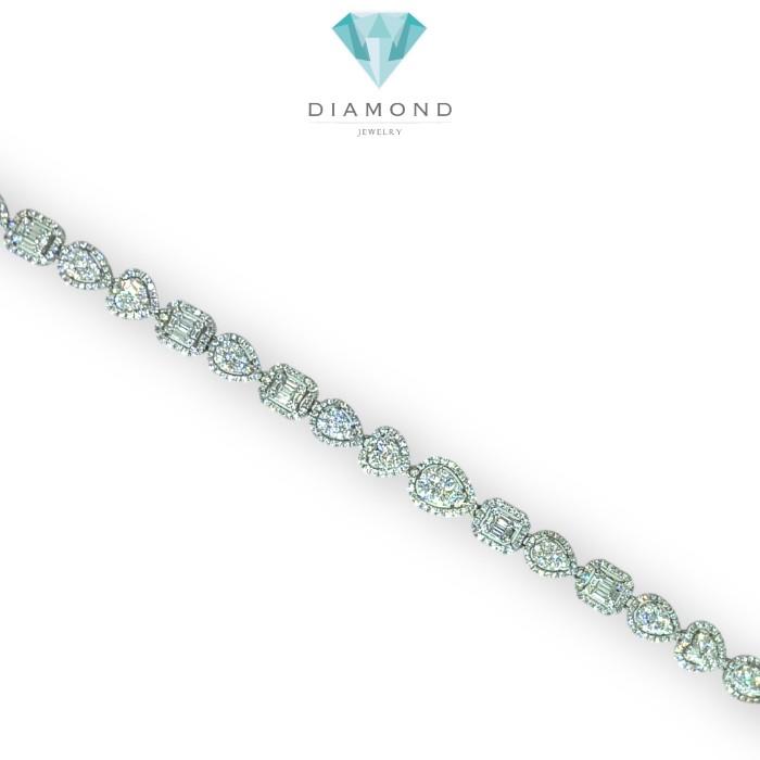 Gelang berlian fancy tennis diamond/ Diamond bracelet fanct tennis-Diamond jewelry