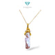 Gold Biwa Stick Pearl 23K / Liontin Biwa Stick Pearl 23K / Diamond Jewelry / 246LMSWP5
