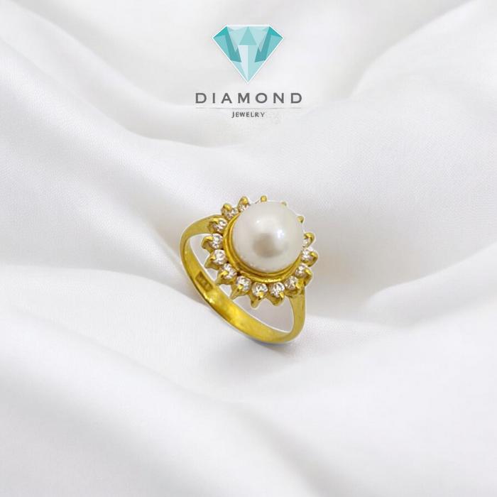 Set Mas Mutiara 23 Lady Diana circle round pearl-Diamomd Jewelry