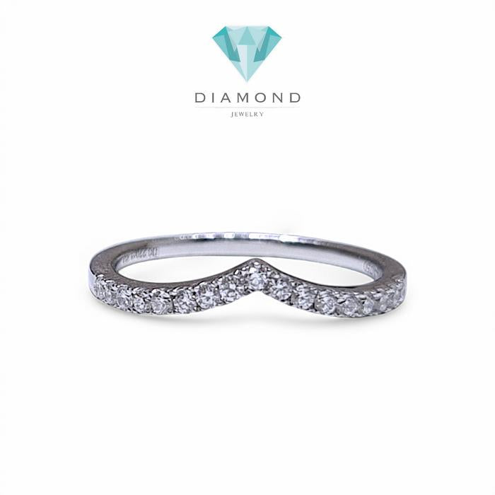 Crown Double stack Diamond Tear Ring 18K / cincin berlian tear stack duo ring/ Diamond Jewelry