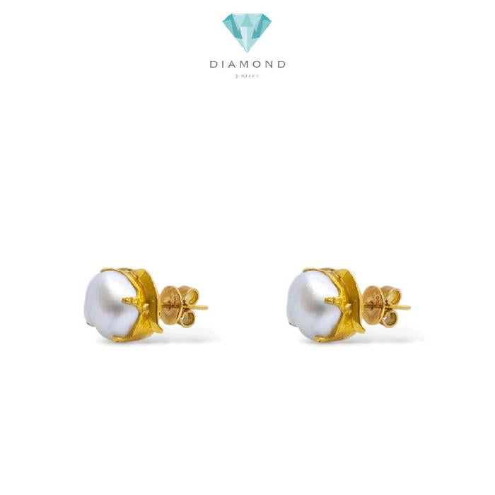 Apple Gold Earrings 23K / Anting Emas Apel 23K / Diamond Jewelry / 18AM6WP