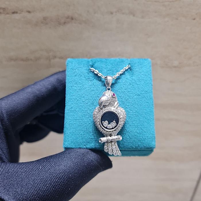 Liontin Mas Bird White Gold 18K-Diamond Jewelry