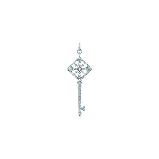 Kaledeiskop Tif Key pendant diamond 18K gold Diamond Jewelry
