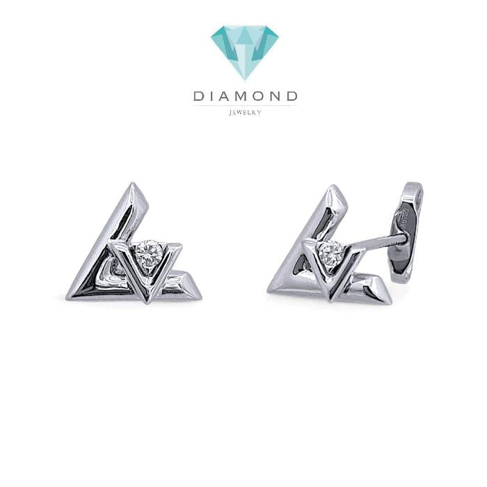 Volt Diamond Earring 18K / Anting Volt Berlian 18K / Diamond Jewelry 399ABDAB29800LS-HT