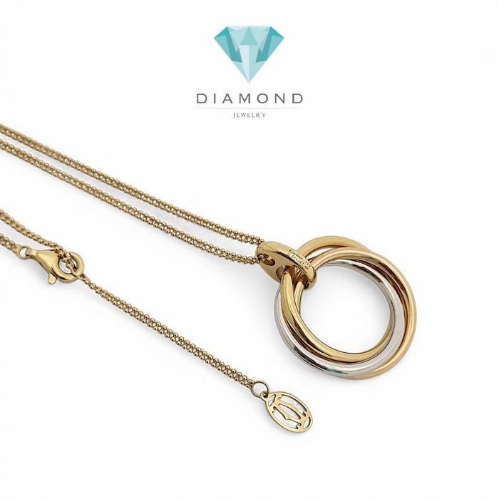 Trinity Large Necklace 18K / Diamond Jewelry