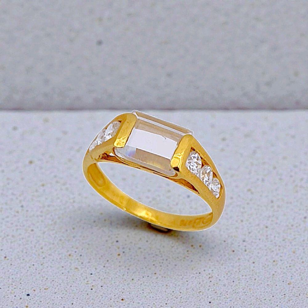 Emerald Gold Ring 23K / Cincin Emas Emerald 23K / 35CMSWP3