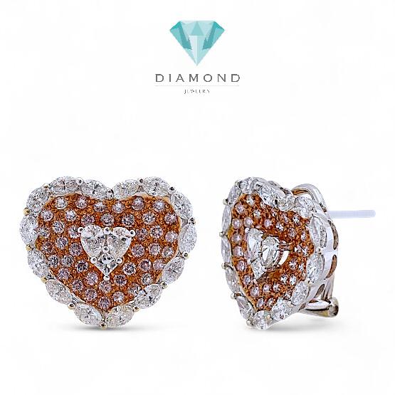 Love Diamond Earring 18K / Diamond Jewelry