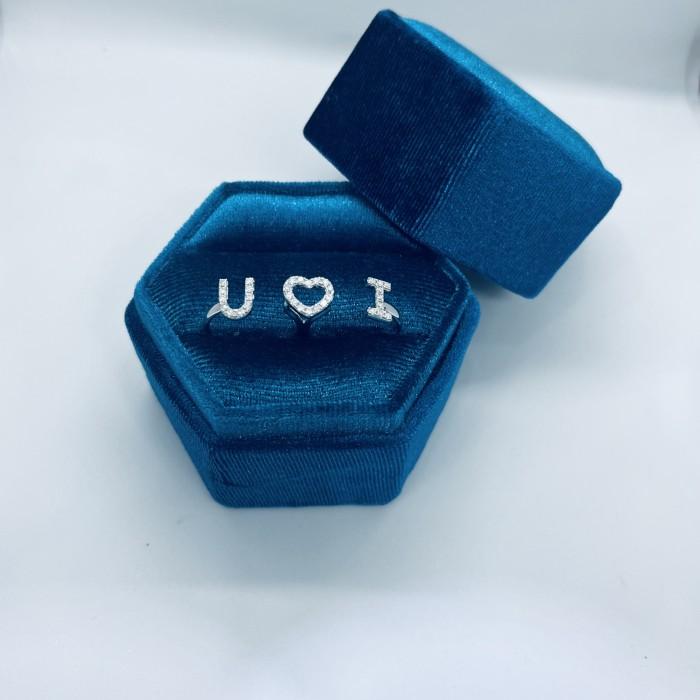 Love Confession Diamond Ring 18k gold-Diamond Jewelry