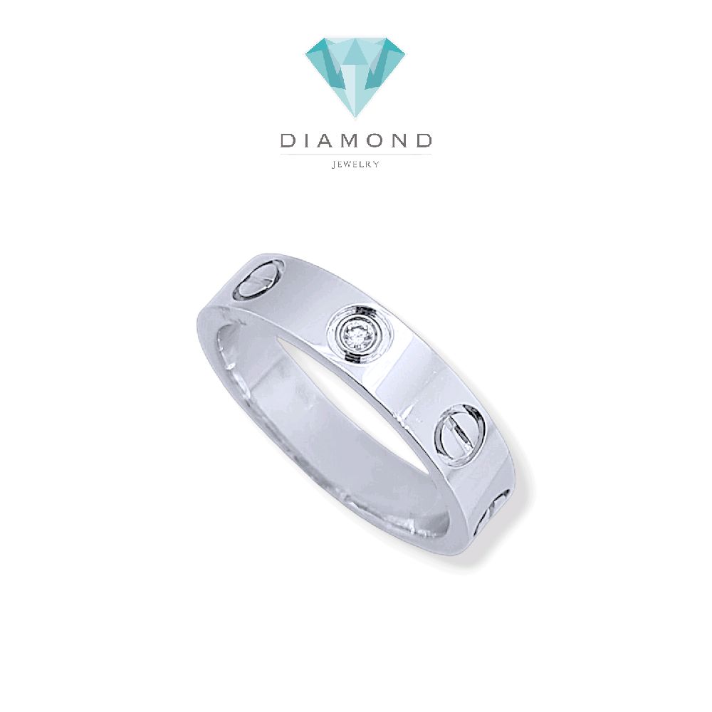 Love Diamond Ring 18K / Cincin Love Berlian 18K / Diamond Jewelry - 118CBD61800AB