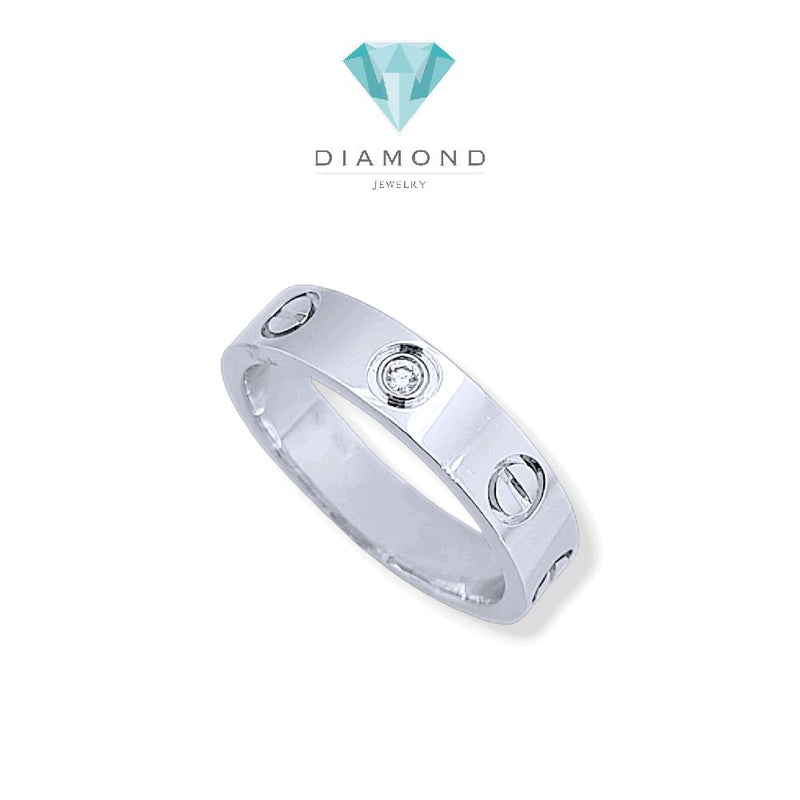 Love Diamond Ring 18K / Cincin Love Berlian 18K / Diamond Jewelry - 118CBD61800AB