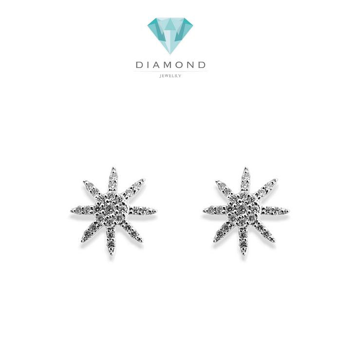 Star Diamond Earrings / Diamond Jewelry