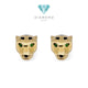 Panther Earring 18K / Anting Panther 18K / Diamond Jewelry 399ABD723RY - HT