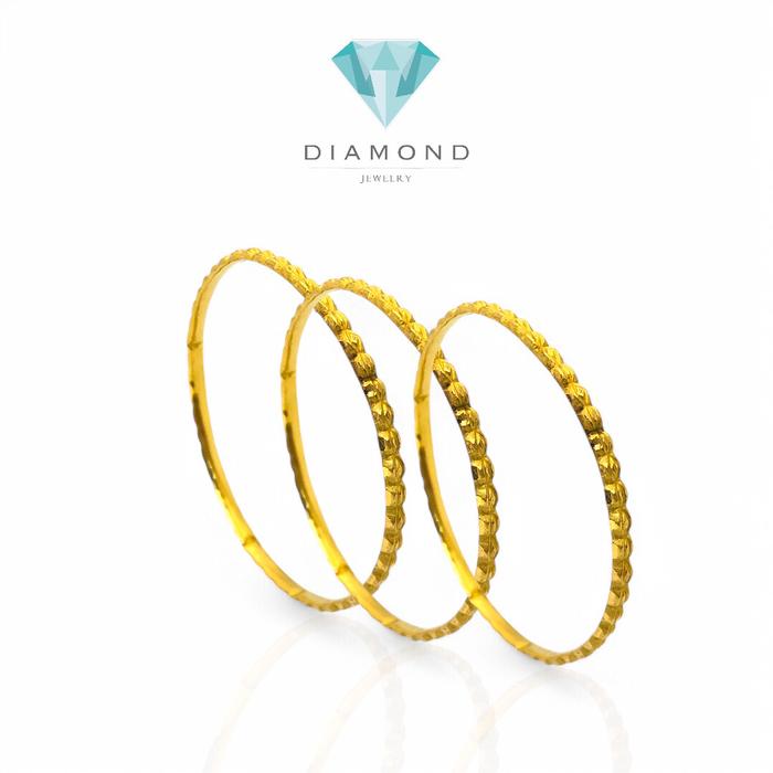 Gelang Keroncong Yellow Gold 22K-Diamond Jewelry-406GMSLS-HT