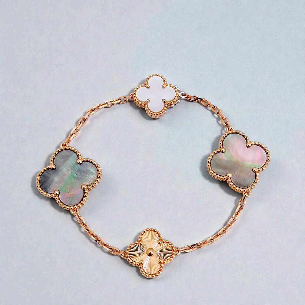 Magic 4 Clover Bracelet 18K / Gelang Clover 4 Magic 18K / 430GBD1416RY