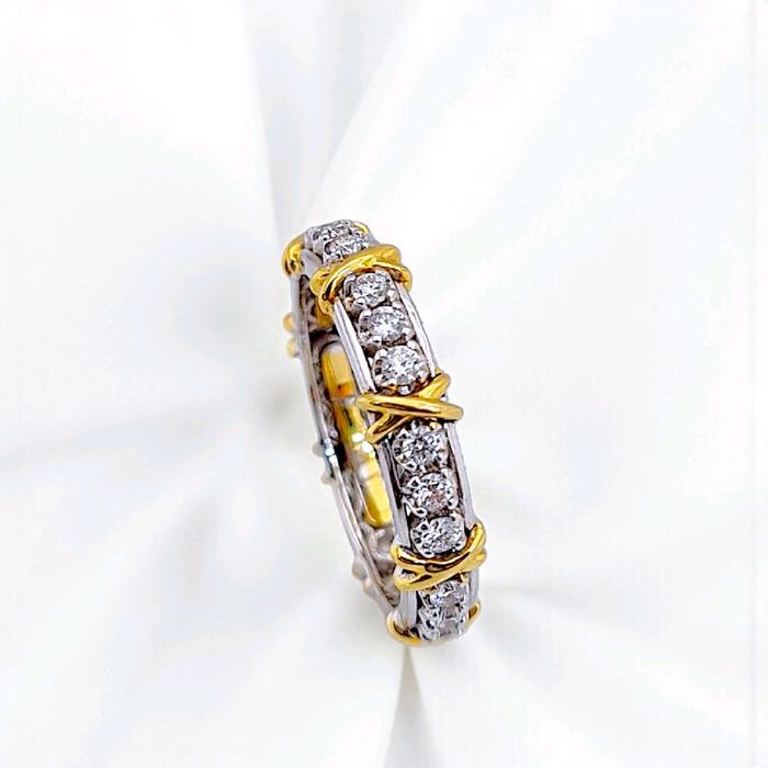 Narrow Diamond Ring 18K / Cincin Berlian Narrow 18K / Diamond Jewelry 17CBD11300RB-HT