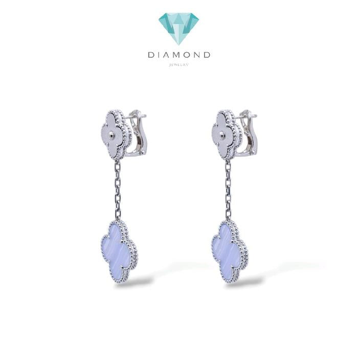 Alhambra Magic Earrings 18K / Diamond Jewelry / 113AB178300AB