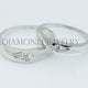 Cincin Kawin/Wedding Ring - Diamond Jewelry Two Tone 01020748/01020749