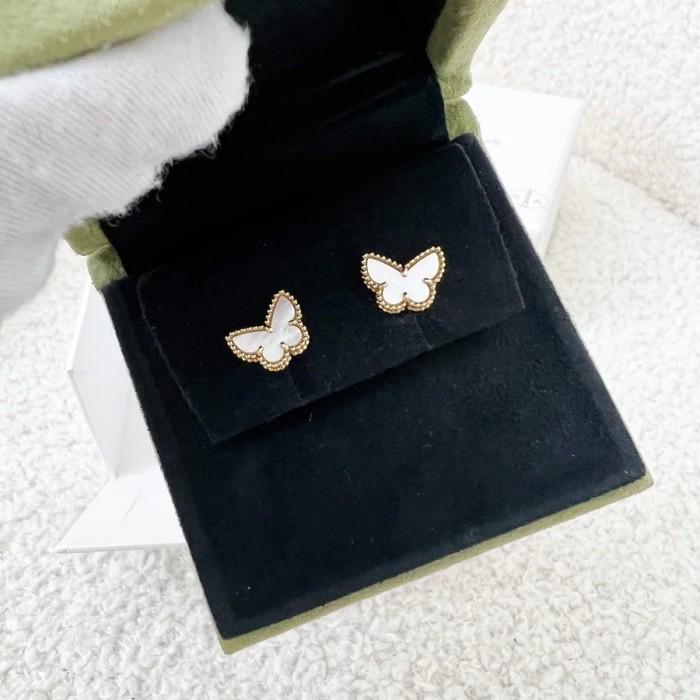 butterlfy clover  MOP sweet alhambra 18 K gold Diamond Jewelry