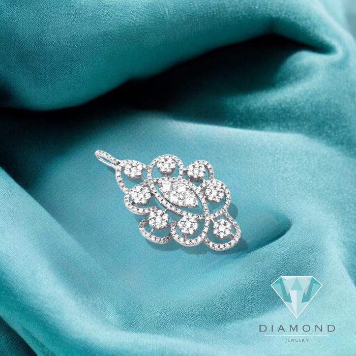 Liontin Berlian Bunga Diamond Jewelry