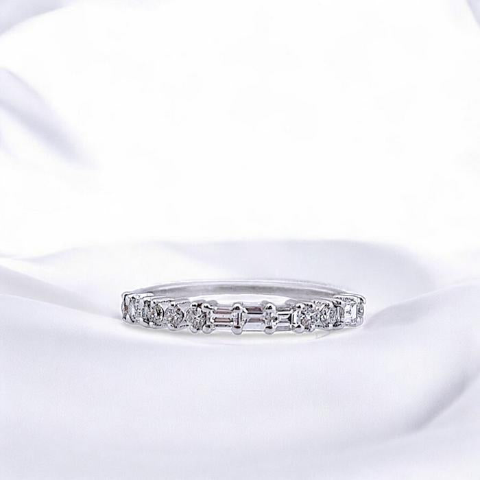 Diamond Baguette Ring 18K / Diamond Jewelry