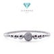 Diamond Bracelet perlee stretchable 18K / Diamond Jewelry