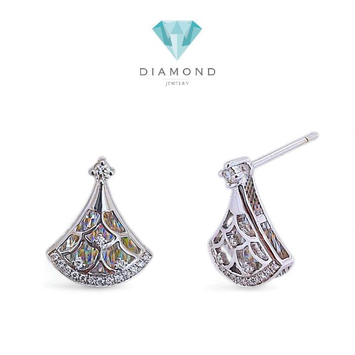 Diva's Diamond Rainbow Sparkle Earring 18K / Diamond Jewelry