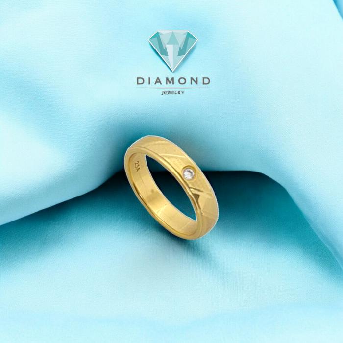 Cincin Mas 1Mata 23K-Diamond Jewelry