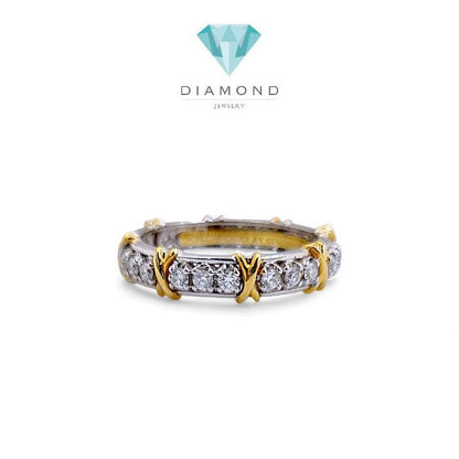 Narrow Diamond Ring 18K / Cincin Berlian Narrow 18K / Diamond Jewelry 17CBD11300RB-HT