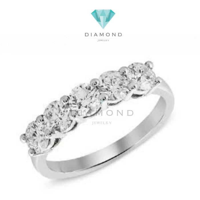 Diamond Ring - Cincin Berlian Tennis stacking-Diamond Jewelry