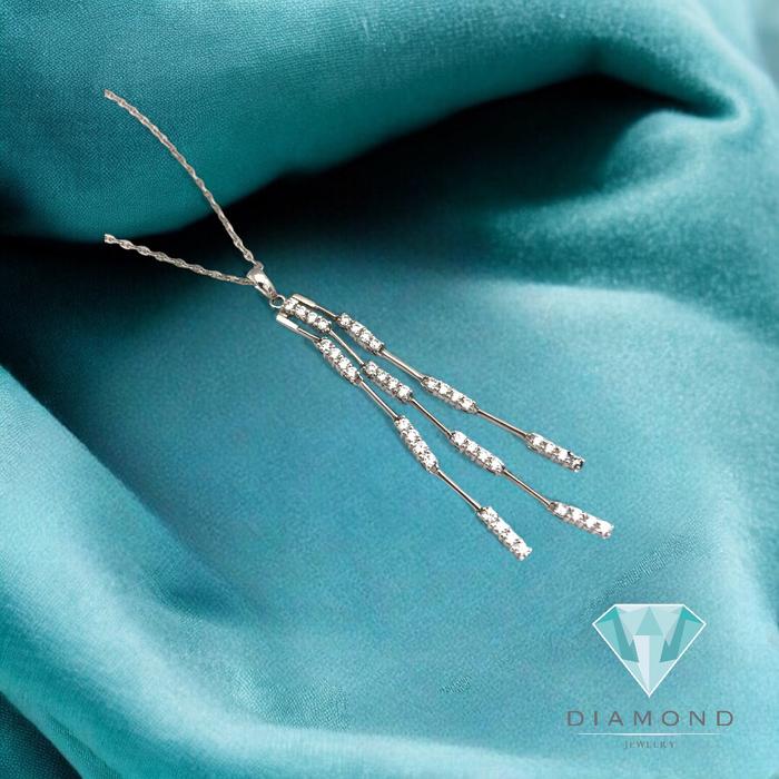 Kalung Berlian 3 Susun Panjang