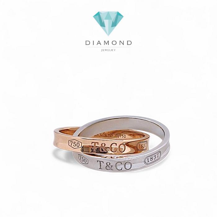 Interlocking trinity Ring 18K / Diamond Jewelry