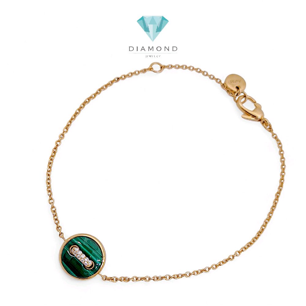 Pom pom Diamond Bracelet 18K / Gelang Berlian Pom pom 18K / Diamond Jewelry 157GBD43000AB -HT