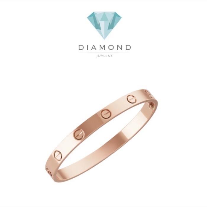 Love Bracelet Rose Gold/Gold/White Gold-Diamond Jewelry-465GBD19500LS-HT