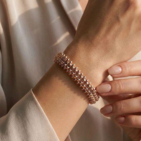 Clash Bracelet 18K / Gelang Clash 18K / Diamond Jewelry - 168GBD400000AB