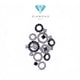 Black Diamond Ring 18K / Diamond Jewelry