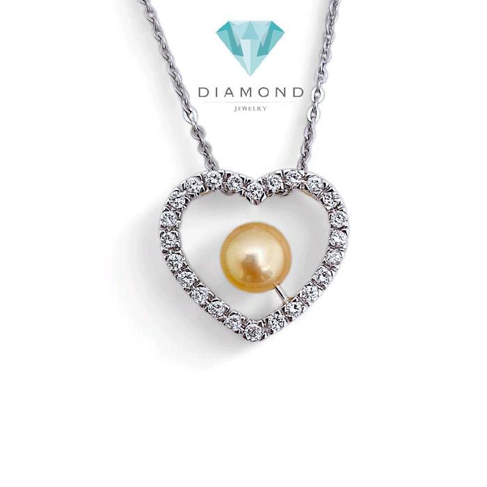Liontin Love Pearl Diamond 18K / Diamond Jewelry 1LMGT5100WP-(1100HT)