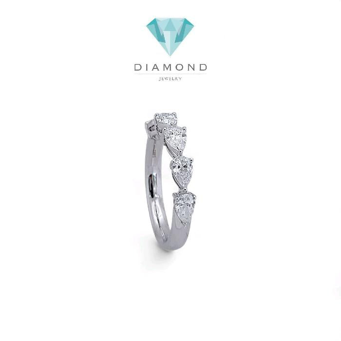 Listring Pear Diamond Ring 18K / Cincin Listring Pear Berlian 18K / Diamond Jewelry 375CB1575ANANLS HT