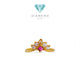 Crown Gold Ring 23K / Cincin Emas Mahkota 23K / 77CMSWP2