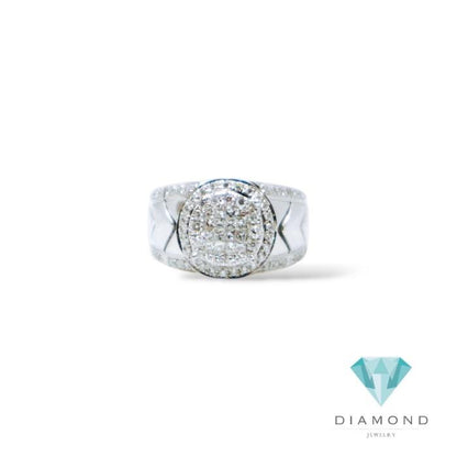 Round Diamond Mens Ring Diamond Jewelry
